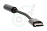 ACT AC7380 USB-C naar 3.5mm Jack Audio Adapter