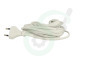 Easyfiks Netvoedingskabel C7, 230V, 5 Amp, 2x0.75mm2, 5 Meter Wit