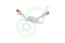 Universeel UTP CAT6 Netwerkkabel Wit, 0.5 meter, 2x RJ45 Male