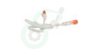 Universeel UTP CAT6 Netwerkkabel Wit, 0.5 meter, 2x RJ45 Male