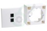 Hirschmann 695020768 APAC W Gigabit internet PoE in-wall mount access point