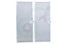 Zanker Afzuigkap 50286533000 Filter Aluminium, 423x160mm