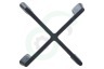 Chef Kookplaat 140019924046 Pannendrager Antraciet