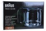 Braun Koffiezetapparaat AX13210005 Koffiekan Zwart, Glas
