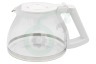 Melitta 6708153 Koffiekan Koffiekan Look DeLuxe, Look Timer, wit/RVS