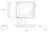 Grundig Oven-Magnetron 219440110 Bakplaat
