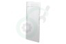 Whirlpool Afzuigkap 482000009361 Glaasje Van lamp linkerzijde, 158x53mm