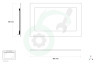 Smeg Oven-Magnetron 692050576 Deur Binnen van oven
