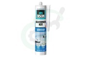Universeel 1491320  Siliconenkit BISON -sanitair transparant- geschikt voor o.a. spuitkoker