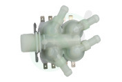3213931 Wasmachine Inlaatventiel Viervoudig recht geschikt voor o.a. W6073, WS5073