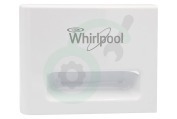 Whirlpool 481010763630  Greep van zeepbaklade geschikt voor o.a. FSCR80414, FSCR90421, WAO8605