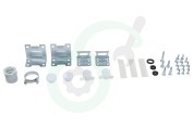 Ikea 140125033492 Afwasmachine Inbouwset Montageset, inbouw geschikt voor o.a. LAGAN50475425, RENODLAD90475616