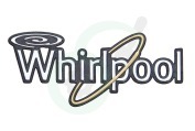 Whirlpool C00312872  Sticker Whirlpool logo geschikt voor o.a. diverse koel- en vrieskasten Whirlpool