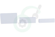 Siemens 10016323 Vrieskist Afdekkap Afdekking, 3 stuks geschikt voor o.a. KI41RVFE0, KIR41NFF0