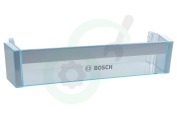 Bosch 704406, 00704406 Vriezer Flessenrek Transparant 470x120x100mm geschikt voor o.a. KGV33VI30, KGV36VW30, KGV33VW30