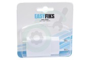 Easyfiks 50042116 USB oplader 230V 2,1A/5V 1-poort wit geschikt voor o.a. Universeel gebruik
