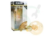 Calex  425732 Calex LED Volglas Flex Filament Standaardlamp geschikt voor o.a. E27 Goud Dimbaar 4W A60DR