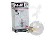 Calex  1101004500 LED volglas Filament Kogellamp Helder 3,5W E14 geschikt voor o.a. E14 P45 Helder Dimbaar