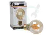 Calex  1001000500 LED Volglas Flex Filament Standaardlamp E27 3,8W geschikt voor o.a. E27 Goud Dimbaar 3,8W A60DR 2100K, 250 Lumen