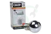 Calex  1101001100 LED Filament Kopspiegel 3,5W E27 P45 Dimbaar geschikt voor o.a. E27 P45 Chroom Dimbaar 3,5W 250lm