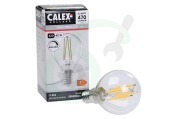 Calex  1101004200 LED Straight Filament Kogellamp Helder 4,5W E14 geschikt voor o.a. E14 4,5W 470Lm 2700K