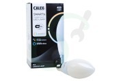 Calex  429062 Smart LED Filament Softline Kaarslamp B35 E14 Dimbaar geschikt voor o.a. 220-240V, 4,5W, 400lm, 2200-4000K