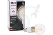 Calex  429112 Smart LED Filament Clear Kogellamp E14 Dimbaar geschikt voor o.a. 220-240V, 4,9W, 470lm, 1800-3000K