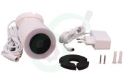 Calex  5501000600 Smart Outdoor Spotlight Camera geschikt voor o.a. Nachtzicht (10 meter), 350Lumen, 2K Camera, opslag