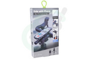 Bone 57322  Houder Bike Tie Connect Kit 2 geschikt voor o.a. Universeel voor smartphones