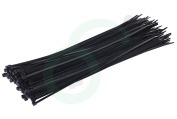 Elektra 006666  Bundelbandjes 370x4,8 mm zwart geschikt voor o.a. Tiewrap