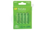 GPRCK210AA745C2 LR6 ReCyko+ AA 2100 - 4 oplaadbare batterijen