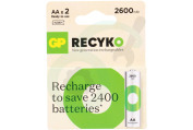 GPRCK260AA567C2 LR6 ReCyko+ AA 2600 - 2 oplaadbare batterijen