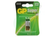 GP  03025AC2 LR61 Super Alkaline AAAA geschikt voor o.a. Super Alkaline