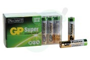 GP  03024AB24 LR03 Super Alkaline AAA - 24 batterijen geschikt voor o.a. AAA 1,5 Volt