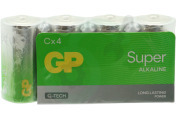 GP GPSUP14A883S4 LR14 C batterij GP Super Alkaline Multpack 1,5V 4 stuks geschikt voor o.a. Baby Super Alkaline