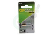 GP  10027AC1 A27 High voltage 27A - 1 rondcel geschikt voor o.a. 27A Alkaline
