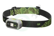 GP  GPDISHLCH43GR027 CH33 GP Discovery Hoofdlamp geschikt voor o.a. 100 lumen, 1x AA batterij