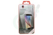 ScreenArmor SA10063  Screen Protector Safety Glass Edge 2 Edge geschikt voor o.a. Samsung Galaxy S6 Black