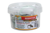 Slangklem 10-16 mm -RVS-