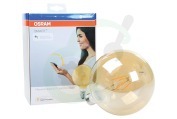 Osram  4058075174504 Smart+ Filament Gold Globelamp E27 Dimbaar geschikt voor o.a. E27 5,5W 600lm 2500K