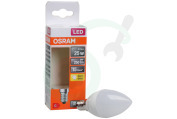 Osram  4058075430730 LED Star Classic B25 E14 3,3W Mat geschikt voor o.a. 3,3W, 2700K, 250lm