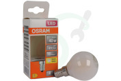 Osram  4058075436480 LED Retrofit Classic P40 E14 4,0W Mat geschikt voor o.a. 4,0W, 2700K, 470lm