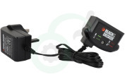Black & Decker N588715  Adapter Netadapter, Laadsnoer UK stekker geschikt voor o.a. MT188, STC1815, GWC1800