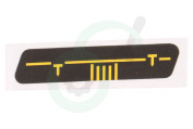 Dewalt  N433089 Label Diepte Instelling geschikt voor o.a. DCN660, DCN661