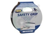 HPX  SB2505 Safety Grip Zwart 25mm x 5m geschikt voor o.a. Veiligheidstape, 25mm x 5 meter