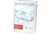 Siemens 460443, 00460443 Stofzuiger Stofzuigerzak S  Type L geschikt voor o.a. VR 5.... Kruimelzuiger