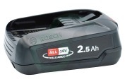 Bosch 17007093  Accu Power For All 18V, 2,5Ah geschikt voor o.a. BBS611BSC02, BBS611PCK02
