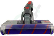 Alternatief Stofzuigertoestel Mond Double Soft Roller Cleanerhead geschikt voor o.a. V7 t/m v15 en SV19 Modellen (niet voor V12)