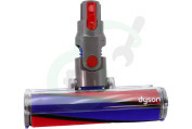 Dyson 96648915 966489-15 Dyson SV14 V11  Zuigmond Soft Roller geschikt voor o.a. SV14 V11 Absolute, Fluffy, Total Clean