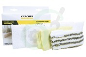 Karcher 28632660 2.863-266.0 EasyFix Microvezel  Doekenset Badkamer geschikt voor o.a. SC1, SC2, SC3, SC4, SC5